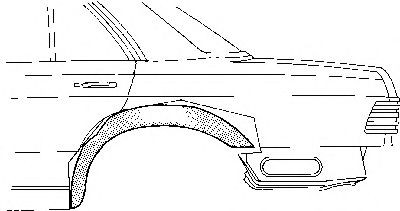 VAN WEZEL Repair panel Article number: 3712447 cheaply