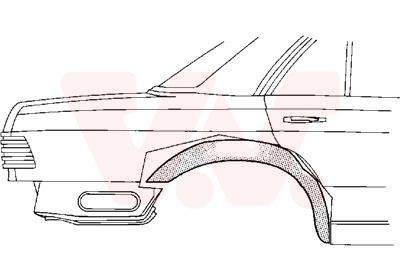 VAN WEZEL Repair panel Article number: 3712448 cheaply