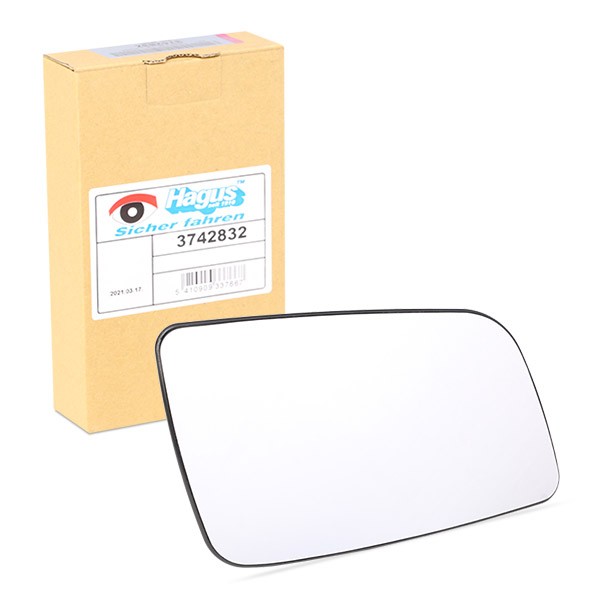 VAN WEZEL Mirror Glass, outside mirror Article number: 3742832 cheaply