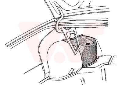 VAN WEZEL Repair panel Article number: 3763297 cheaply