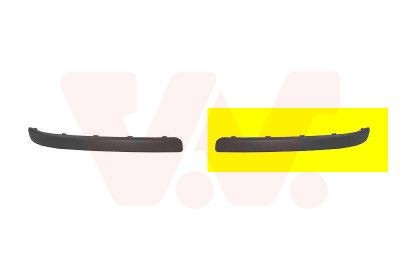 VAN WEZEL 3779554 Bumper moulding CORSA 1.7 DTI (F08, F68) 75 PS Diesel 2009