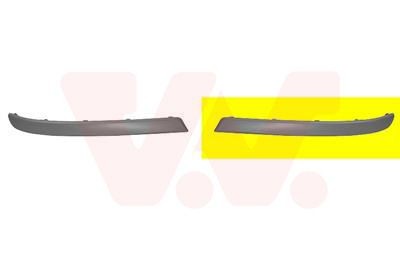 VAN WEZEL 3779581 Bumper moulding CORSA 1.7 DTI (F08, F68) 75 PS Diesel 2009