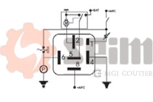 SEIM Wiper relay Article number: 105370 cheaply
