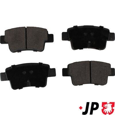 JP GROUP Brake pad set Article number: 1263701010 cheaply