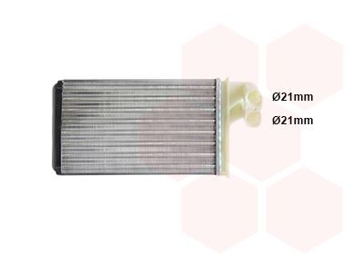 VAN WEZEL Heater matrix Article number: 40006118 cheaply