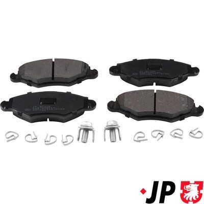 JP GROUP Brake pad set Article number: 4163600710 cheaply