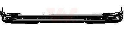 VAN WEZEL Rear bumper Article number: 4027542 cheaply