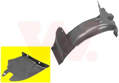 VAN WEZEL Wheel arch liner Article number: 4038436 cheaply