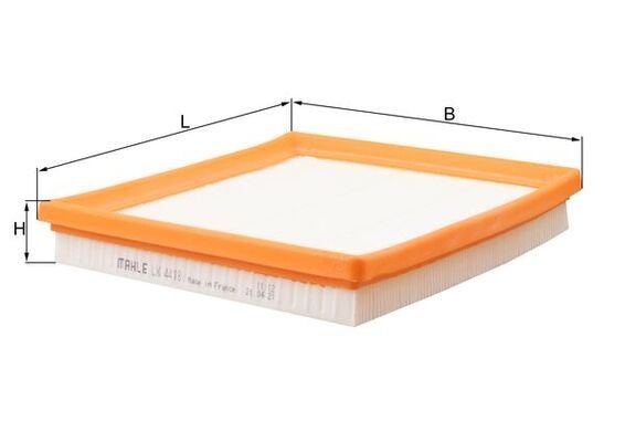 MAHLE ORIGINAL Luftfilter Varenummer: LX 4418 billige