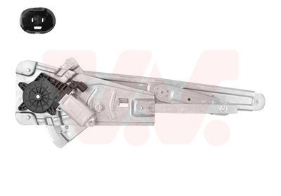 VAN WEZEL Window regulator Article number: 4343262 cheaply