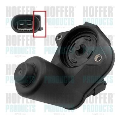 HOFFER Control Element, parking brake caliper Article number: 7515502 cheaply