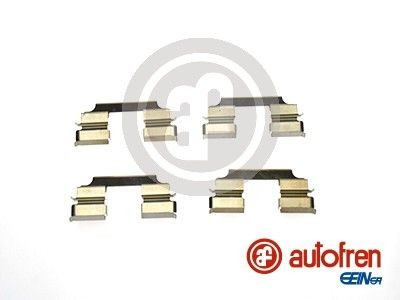 AUTOFREN SEINSA D42867A Monteringssæt til bremseklodser SWIFT 1.3 LPG (RS 413) 92 HK Benzin/Autogas (LPG)
