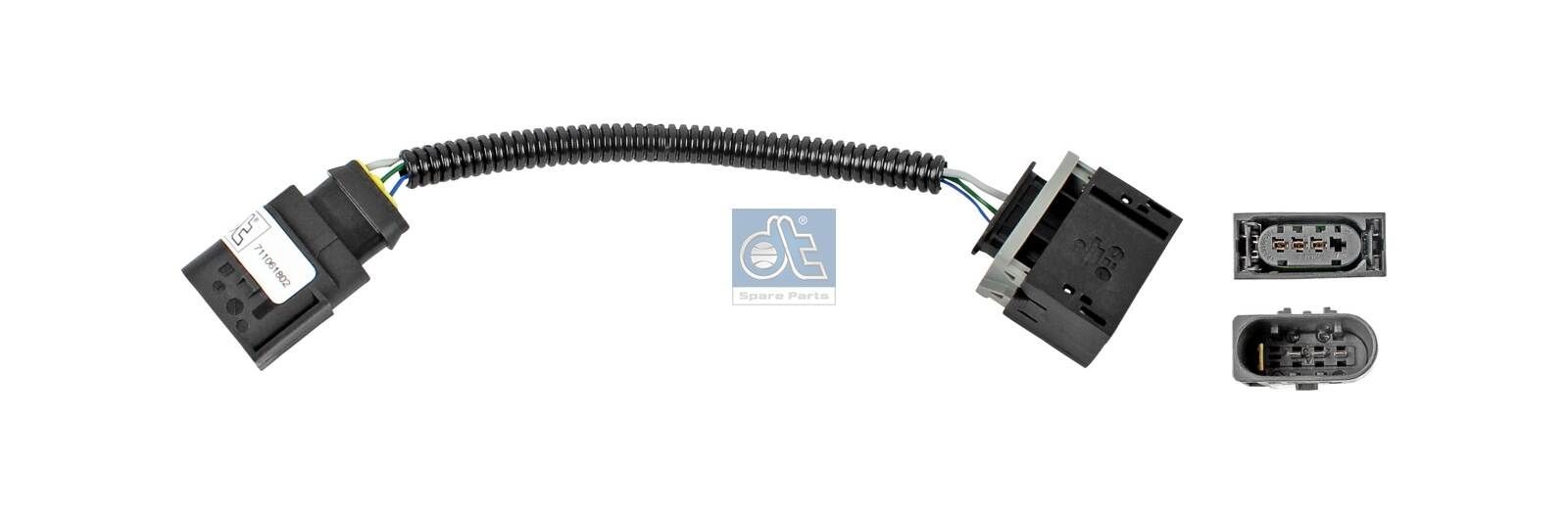 DT Spare Parts 7.53630 Adapteri juhe, juhtklapp (õhuvarustus) Daily 3.0 40C17 V, 40C17 V/P 170 HP Diisel 2012