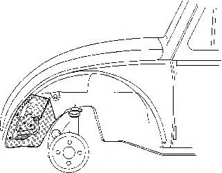 VAN WEZEL Bumper bracket Article number: 5801.74 cheaply