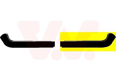 VAN WEZEL Front splitter Article number: 5813502 cheaply