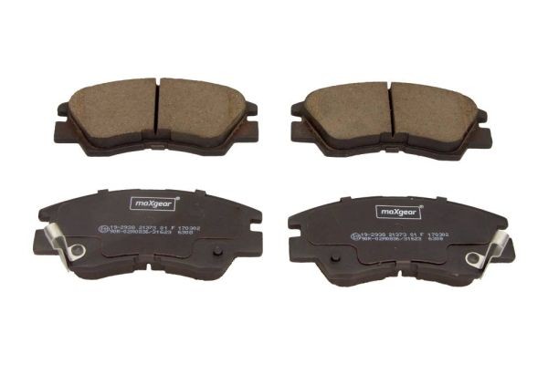 MAXGEAR Brake pad set Article number: 19-2938 cheaply