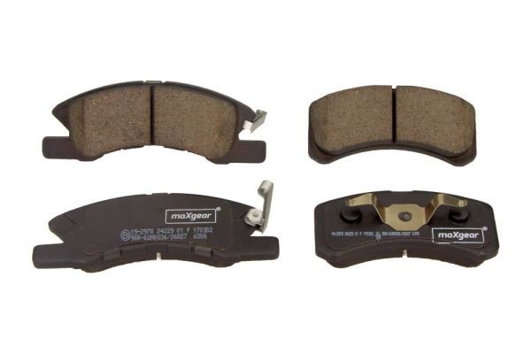 MAXGEAR Brake pad set Article number: 19-2978 cheaply