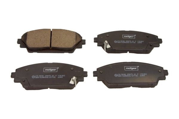 MAXGEAR Brake pad set Article number: 19-3048 cheaply