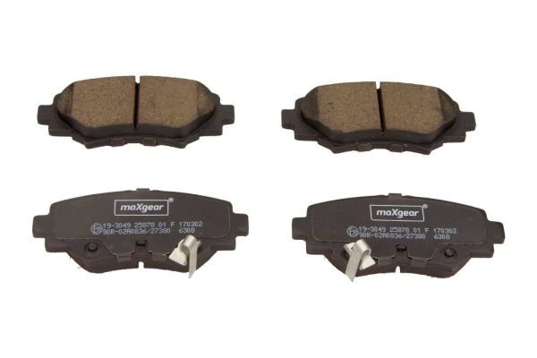 MAXGEAR Brake pad set Article number: 19-3049 cheaply