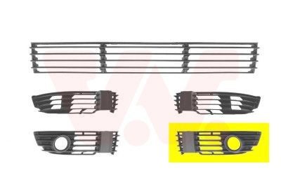 VAN WEZEL Bumper grill Article number: 5837593 cheaply
