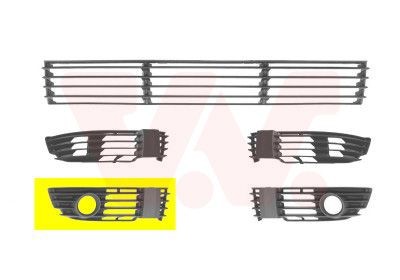 VAN WEZEL Bumper grill Article number: 5837594 cheaply