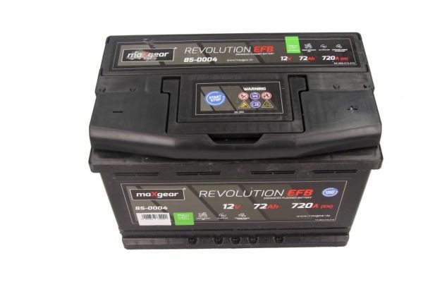 MAXGEAR Battery Article number: 85-0004 cheaply