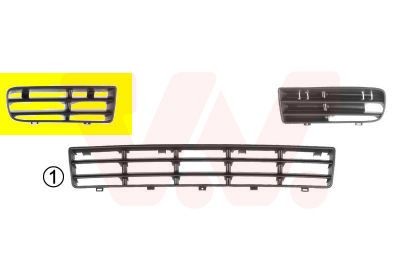 VAN WEZEL Bumper grill Article number: 5888592 cheaply