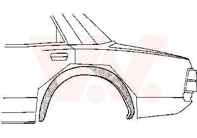 VAN WEZEL Repair panel Article number: 5903447 cheaply
