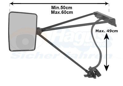 VAN WEZEL Outside Mirror * HAGUS * Article number: 6330 cheaply