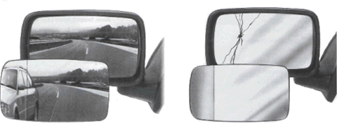VAN WEZEL Mirror Glass, outside mirror Article number: 7512 cheaply