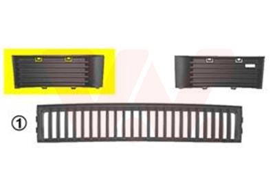 VAN WEZEL Bumper grill Article number: 7625592 cheaply