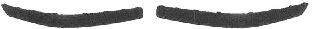 VAN WEZEL Bumper moulding Article number: 8219581 cheaply