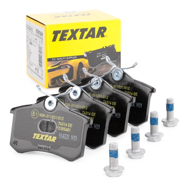 TEXTAR Brake pad set Article number: 2355401 cheaply