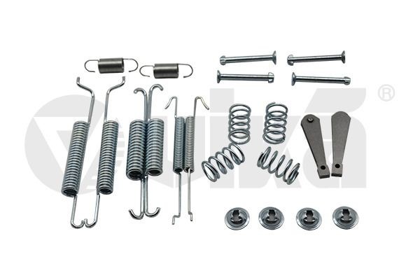 VIKA K60000201 Tilbehørssæt, bremsebakker SCALA 1.0 TSI 116 HK Benzin