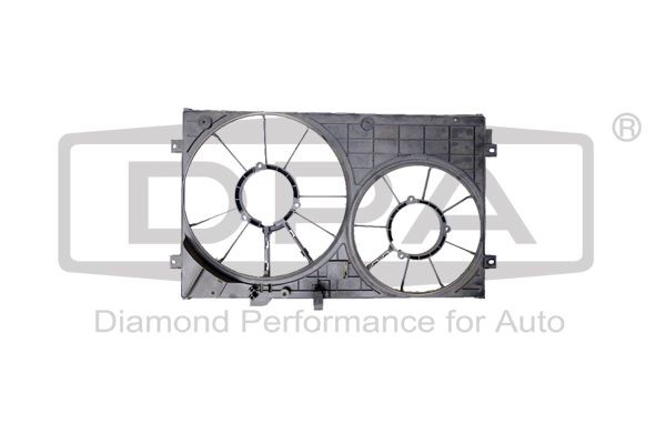 DPA 11210797602 Cowling, radiator fan CADDY 1.4 TSI 125 PS Petrol