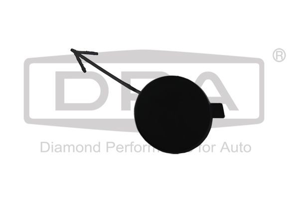 DPA 88071296702 Flap, tow hook OCTAVIA 2.0 TSI RS 220 PS Petrol 2020