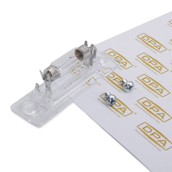 DPA Licence Plate Light Article number: 89980901602 cheaply