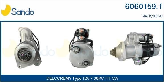 SANDO Starter motor Article number: 6010579.1 cheaply