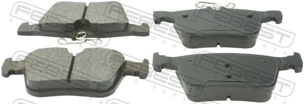 FEBEST Brake pad set Article number: 2301-5G1R cheaply