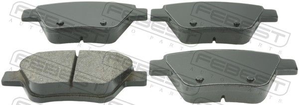 FEBEST Bremseklosser artikkelnummer: 2301-5K1R billig