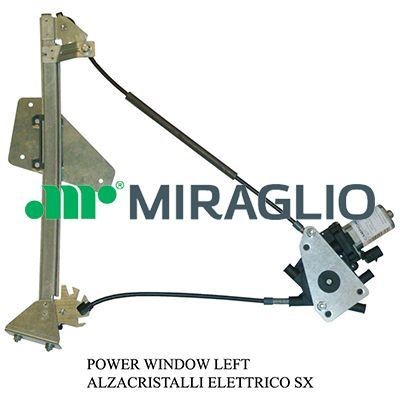 MIRAGLIO Window regulator Article number: 30/7178 cheaply