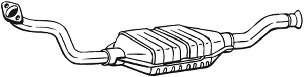 BOSAL Catalytic converter Article number: 099-367 cheaply