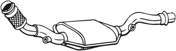 BOSAL Catalytic converter Article number: 099-416 cheaply