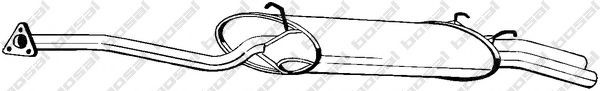 BOSAL Lõppsummuti Artikli number: 280-189 soodsalt