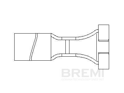 BREMI Connector Sleeve, ignition cable Article number: 13200/6 cheaply