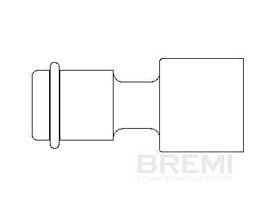 BREMI 13206/13 Connector Sleeve, ignition cable TRANSPORTER 2.5 Syncro 115 PS Petrol 2003
