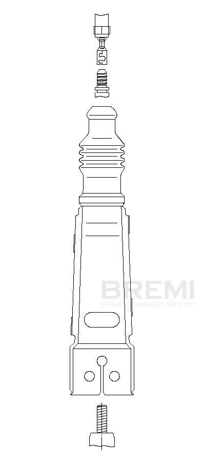 BREMI 13338A5 Plug, spark plug TRANSPORTER 2.5 Syncro 110 PS Petrol 2003