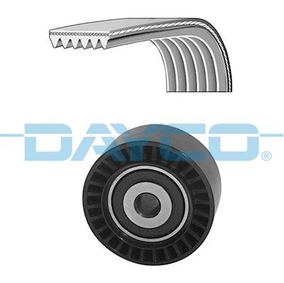 DAYCO Jeu de courroies trapézoïdales à nervures UGS: KPV286 à bon prix