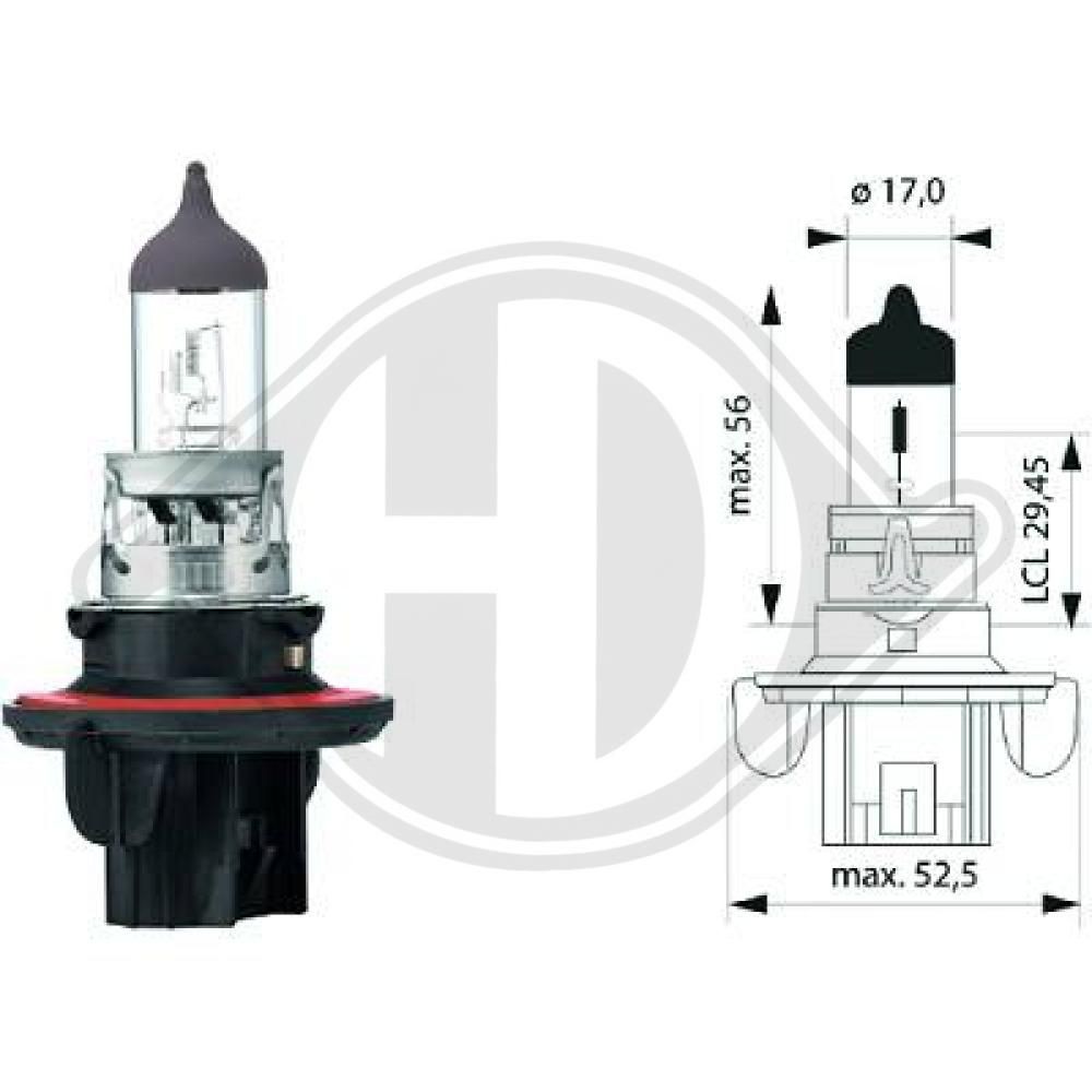 DIEDERICHS Bulb, fog light Article number: LID10023 cheaply