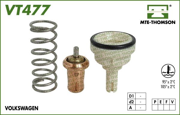 MTE-THOMSON Thermostat Article number: VT477.95 cheaply